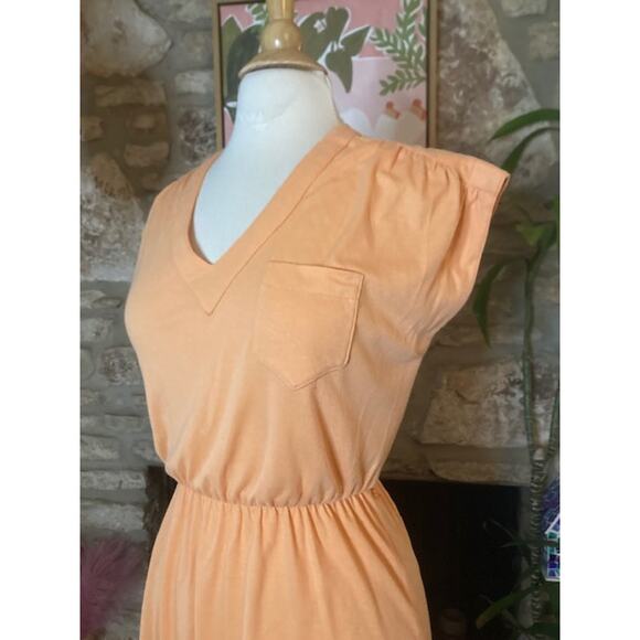 Vintage Creamsicle Dress –  Size M/L - Picture 3 of 6